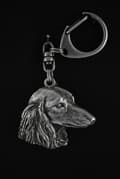 Miniatyrbild 8 av 11: Tax - silverpläterad nyckelring med en hund i presentask, handväska dekoration, ryggsäckshänge från Art-Dog