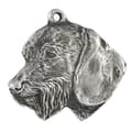 Miniatyrbild 6 av 9: Tax III - silverpläterad nyckelring med en hund i presentask, handväska dekoration, ryggsäckshänge från Art-Dog