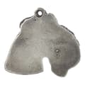 Miniatyrbild 7 av 10: Lakeland Terrier - silverpläterad nyckelring med en hund i presentförpackning, handväska dekoration, ryggsäckshänge från Art-Dog