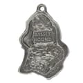 Miniatyrbild 7 av 11: Basset Hound II - silverpläterad nyckelring med en hund i presentförpackning, handväska dekoration, ryggsäckshänge från Art-Dog
