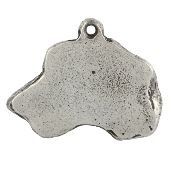 Irlanninsusikoira, Irlanninsusikoira - hopeoitu avaimenperä koiralla lahjarasiassa, käsilaukun koristelu, reppuriipus by Art-Dog