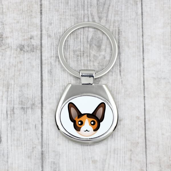 Cornish Rex - nøglering fra Art-Dog