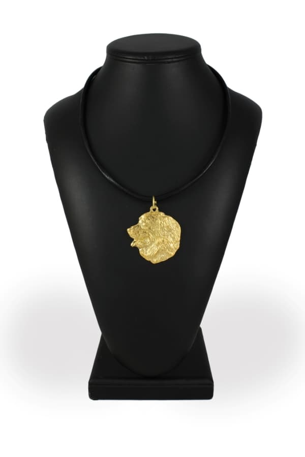 Berner Sennenhund, Berner Sennenhund I - nyckelring och halsband med hund i låda, högkvalitativ guldpläterad produkt, Art-Dog varumärke