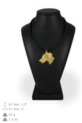 Miniatyrbillede 7 af 10: Greyhound, engelsk Greyhound - nøglering og halskæde med en hund i æske, højkvalitets guldbelagt produkt, Art-Dog brand