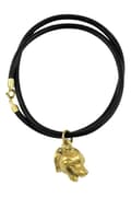 Miniatyrbild 3 av 11: Staffordshire Bull Terrier, Staffik, Staffi - nyckelring och halsband med en hund i låda, högkvalitativ guldpläterad produkt, Art-Dog varumärke