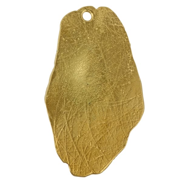 Fransk Shepherd Briard, Berger de Brie I - nyckelring och halsband med en hund i en låda, högkvalitativ guldpläterad produkt, Art-Dog varumärke