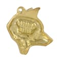 Miniatyrbild 5 av 10: Shiba Inu - nyckelring och halsband med en hund i en låda, högkvalitativ guldpläterad produkt, Art-Dog varumärke
