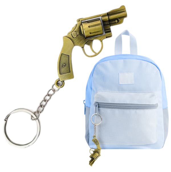 PISTOL NØGLERING (12 STK = 1 FOLIE)