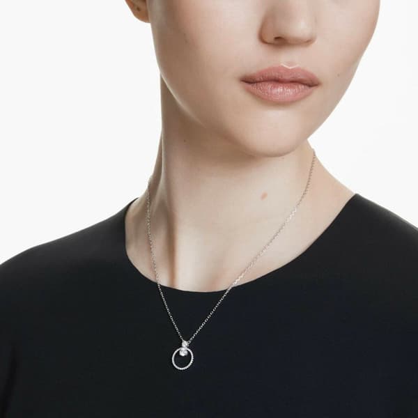 Damhängen Swarovski 5692261 Silvrig