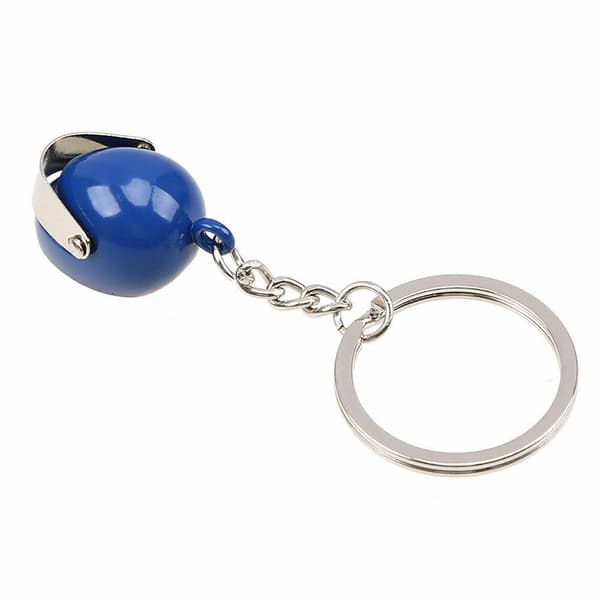 Avaimenperä HELMET BLUE METAL riipus Alkuperäinen lahja
