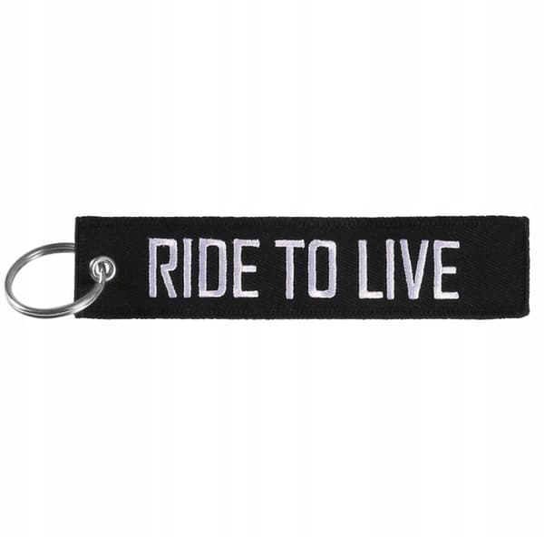 LIVE TO RIDE -avaimenperä - RIDE TO LIVE -moottoriavaimenperä Alkuperäinen lahja