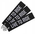 Pikkukuva 4 / 6: LIVE TO RIDE -avaimenperä - RIDE TO LIVE -moottoriavaimenperä Alkuperäinen lahja