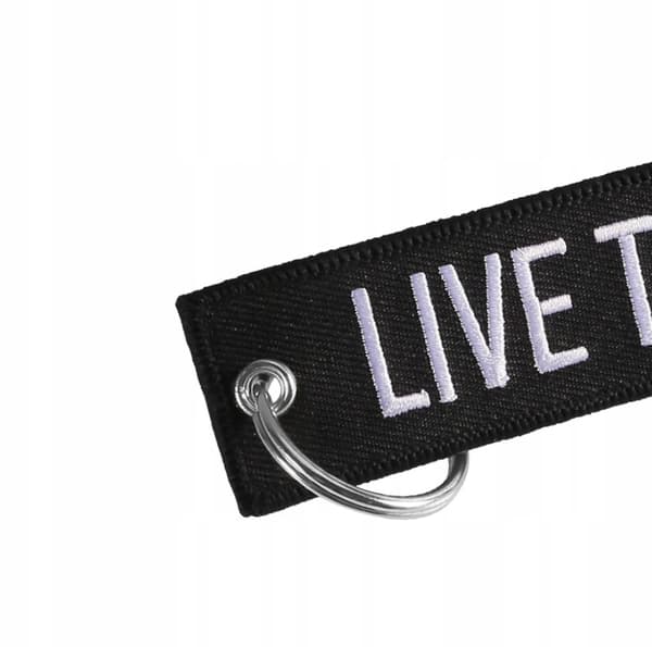 LIVE TO RIDE -avaimenperä - RIDE TO LIVE -moottoriavaimenperä Alkuperäinen lahja