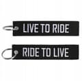 Pikkukuva 2 / 6: LIVE TO RIDE -avaimenperä - RIDE TO LIVE -moottoriavaimenperä Alkuperäinen lahja