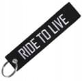 Pikkukuva 1 / 6: LIVE TO RIDE -avaimenperä - RIDE TO LIVE -moottoriavaimenperä Alkuperäinen lahja