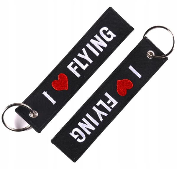 LOVE FLYING nyckelring nyckelhänge - nyckelhänge | Originalgåva