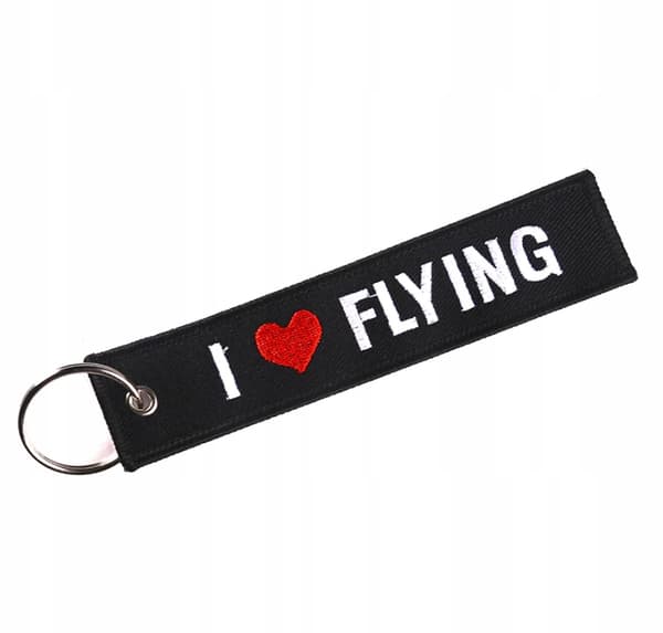 LOVE FLYING nyckelring nyckelhänge - nyckelhänge | Originalgåva