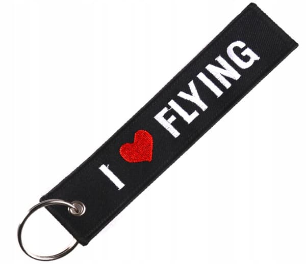 LOVE FLYING nyckelring nyckelhänge - nyckelhänge | Originalgåva