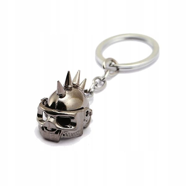 SKULL GLADIATOR KYPÄRÄ Metallinen avaimenperä avainriipus