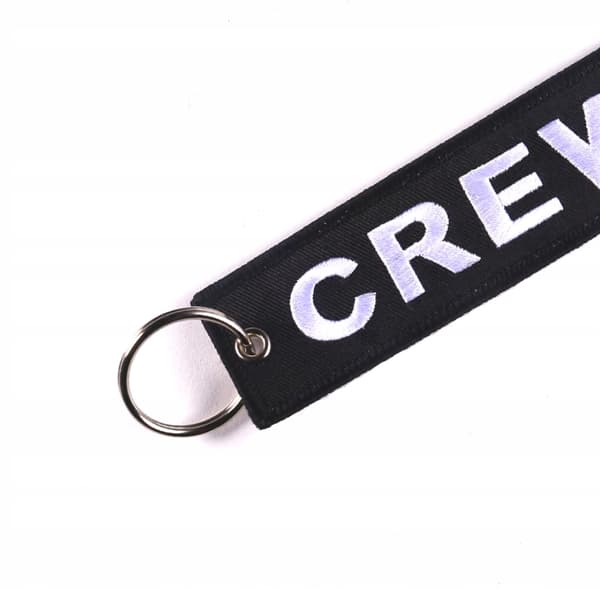 CREW Nyckelring Crew Crew svart - Nyckelring hänge | Originalgåva