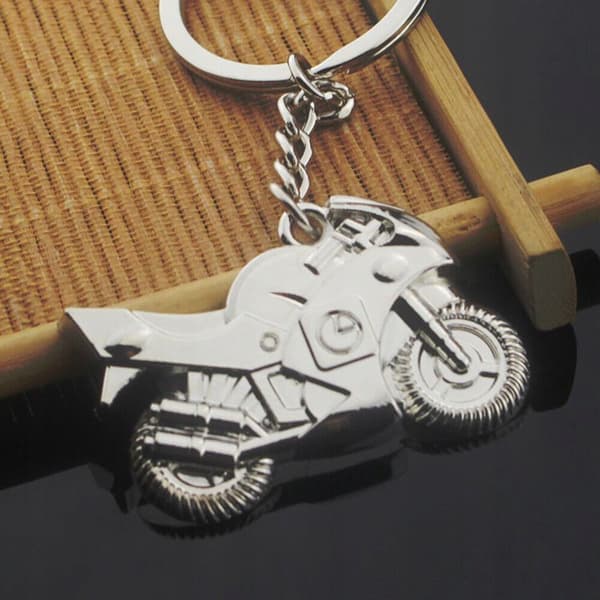 Nyckelring MOTORCYKEL METALL Motor | Originalgåva