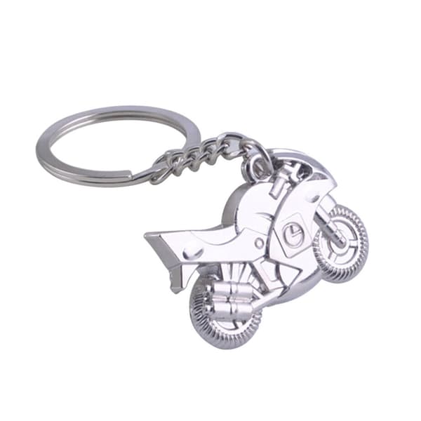 Nyckelring MOTORCYKEL METALL Motor | Originalgåva