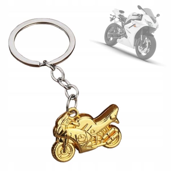 Avaimenperä MOTORCYCLE MOTOR kultametalli avaimille Alkuperäinen lahja