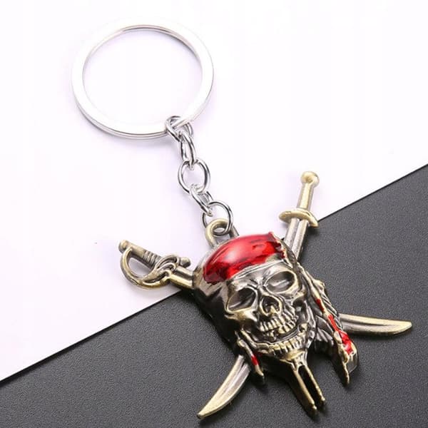 Pirates of the Caribbean Nyckelring Skalskelett Jack Sparrow