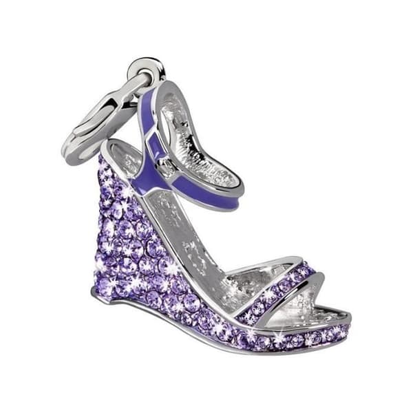 Bijoux - Glamour - GS2-19 - Silver - Lila - 4 cm