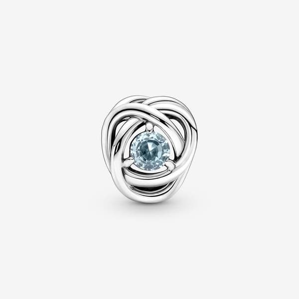 Pandoran maaliskuun syntymäkivi ikuisuusympyrä Charm