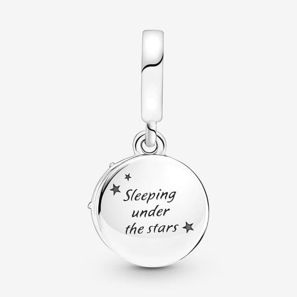 Pandora Camping ja Night Sky Double Dingle Charm