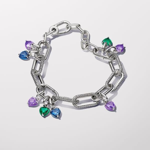 Pandora ME Vihreä Chakra Sydän Mini Dangle Charm
