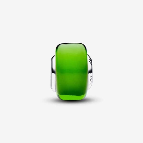 Pandora Grön Mini Murano glasberlock