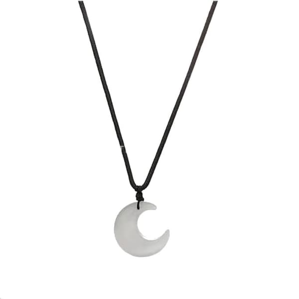 Halssmycke - Halvmåne - 60cm halsband - Flera färgval