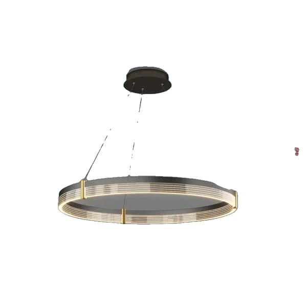 Moderni riippuvalaisin, säädettävä korkeus, musta viimeistely,Äärettömän himmennys, 1 Kerros 80 cm