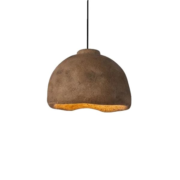 Pendellampe, Justerbar Længde, Energi Effektivt Design,varmt lys, Brun-D45cm