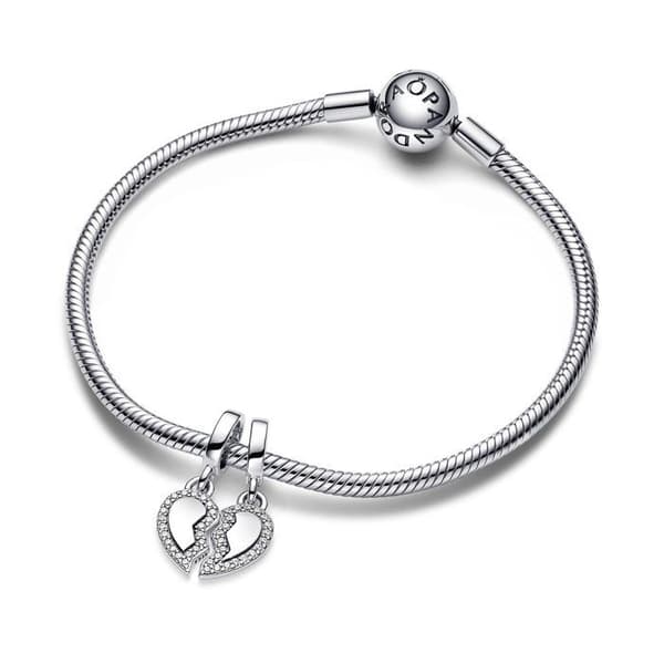 PANDORA Separable Friendship Heart Pendant Berlock 792743C01