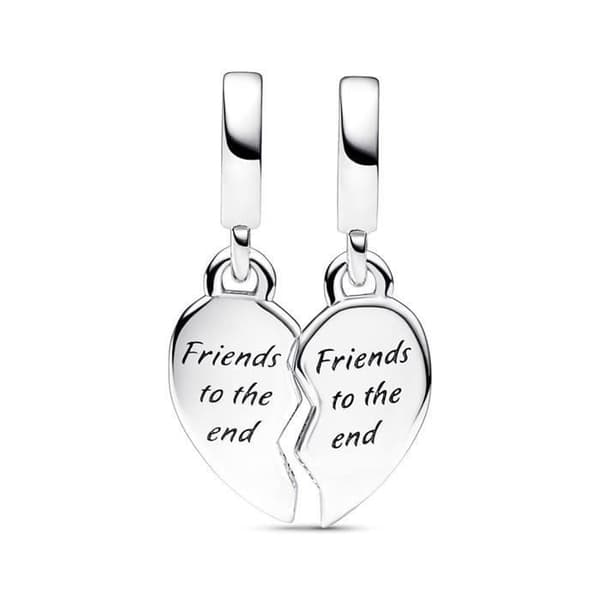 PANDORA Separable Friendship Heart Pendant Berlock 792743C01