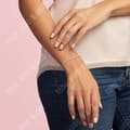 Miniatyrbild 4 av 4: TD® S925 sterlingsilver armring glänsande vit diamant infällbart armband Allergivänlig alla hjärtans dag present