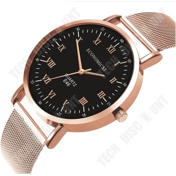 TD® Quartz Armbandsur Casual and Business Series Mesh Bältesklocka Herrpresenter 3574784448