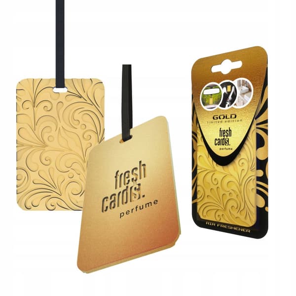 FRISK KORT PARFUME GULD / 36