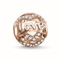 Miniatyrbild 1 av 2: Dampärlor Thomas Sabo K017 (1,4 cm) (1,4 cm) - Silvrig