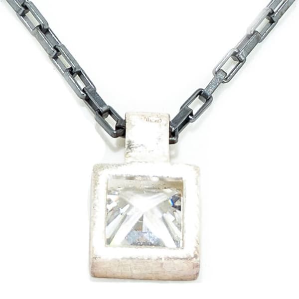 Damhalsband Demaria DMC6110289 45 cm - Vit