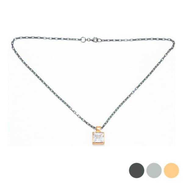 Damhalsband Demaria DMC6110289 45 cm - Vit