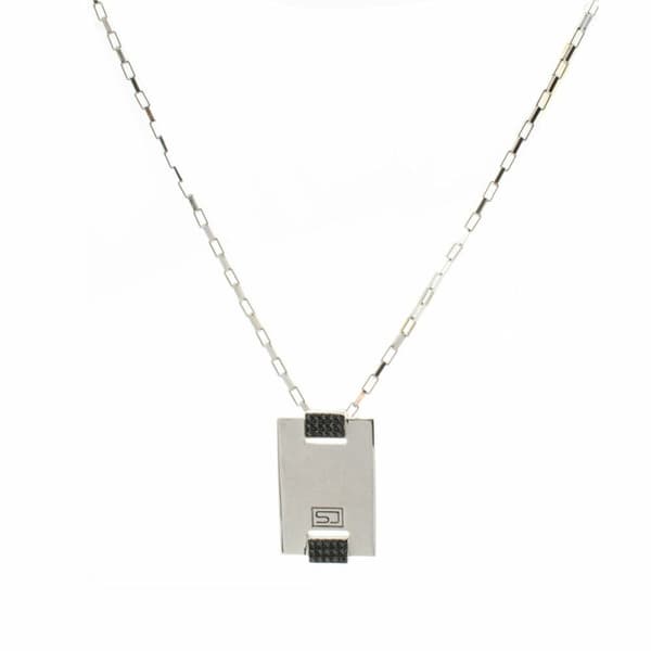 Damhalsband Sif Jakobs P0046-BK 26 cm