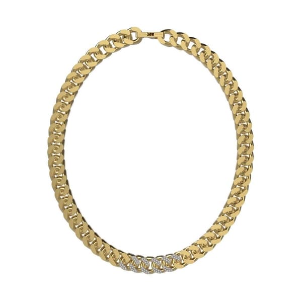Halskæde Guess JUMN01379JWYGT-U