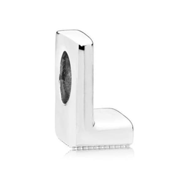 Berlock - Pandora - Bokstaven L - 925 Silver - Anpassningsbar - Damsmycken
