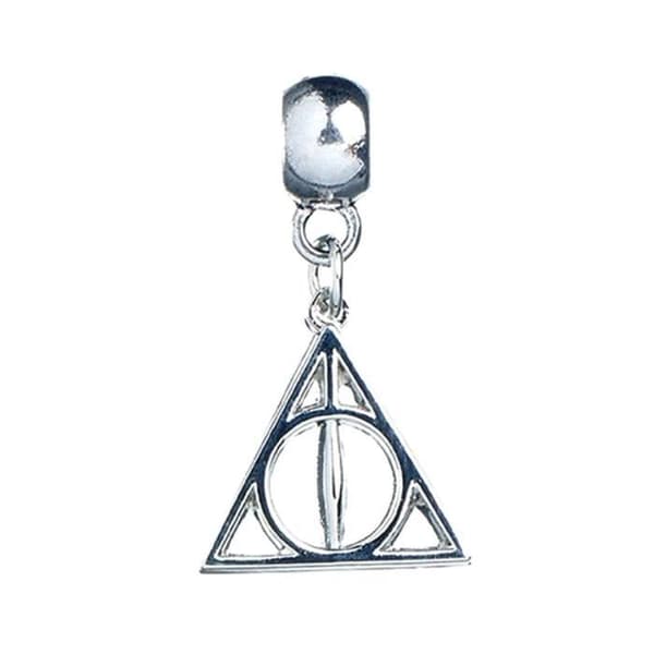 Harry Potter Silverpläterad Deathly Hallows Slider Charm