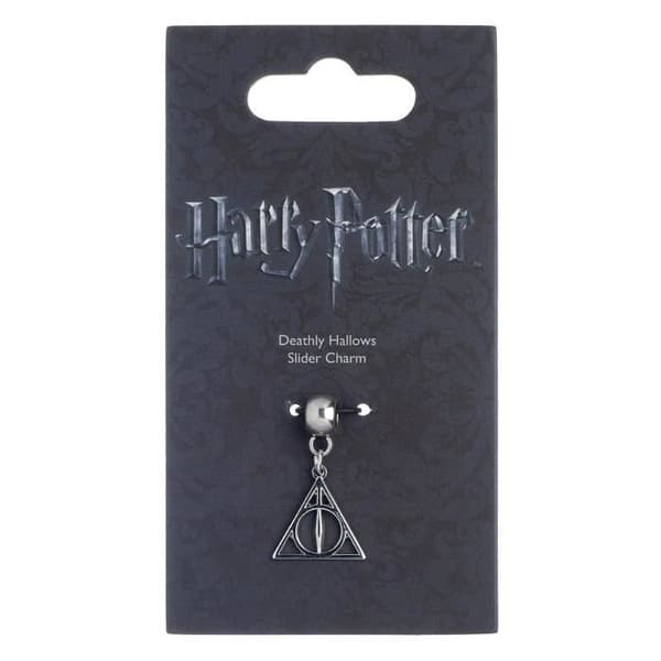 Harry Potter Silverpläterad Deathly Hallows Slider Charm