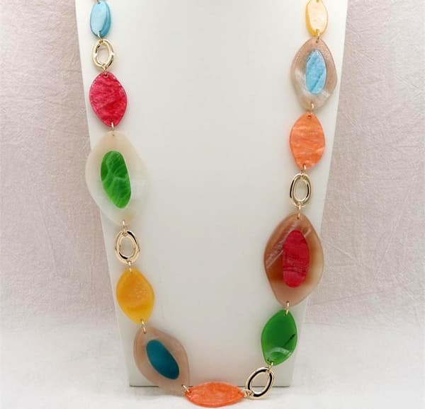 Collier necklace in several colors